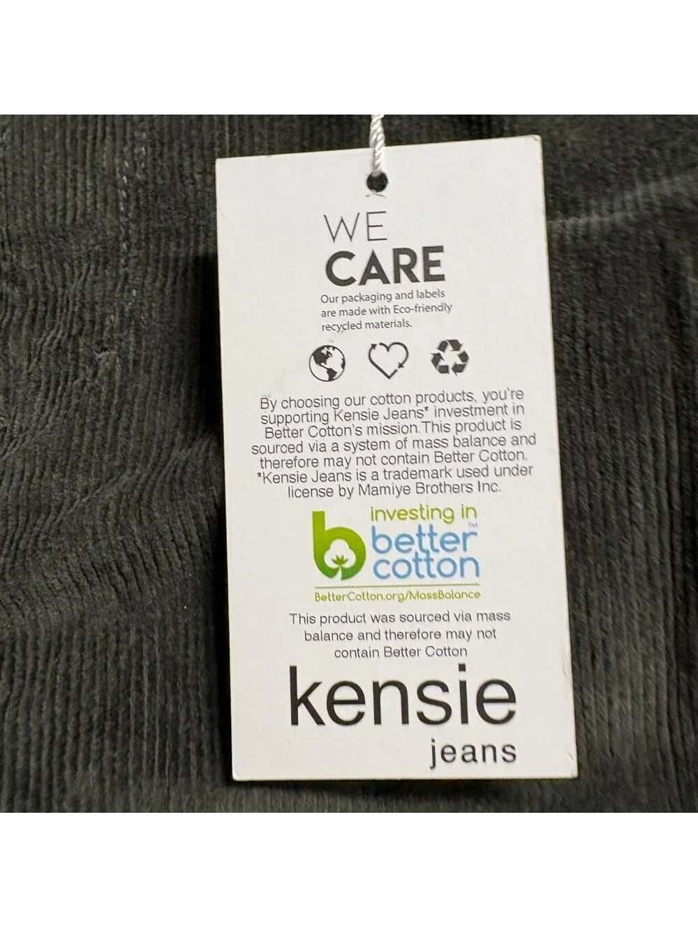 Kensie Jeans Womens The Tessa High Rise Bootcut Corduroy Pants Olive Green 12/31